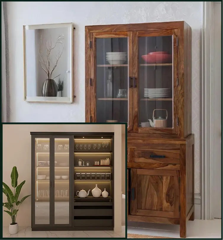 crockery unit designs