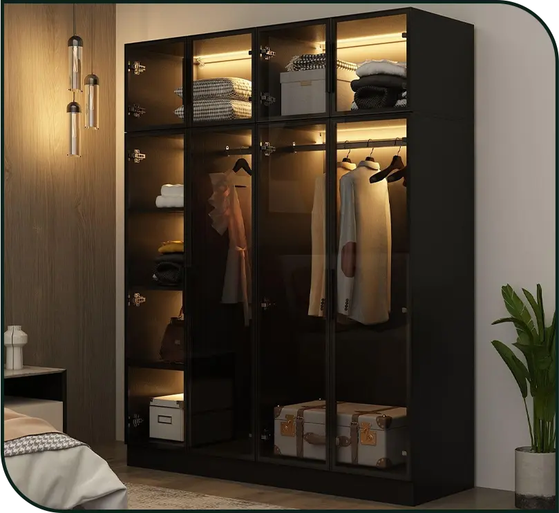 premium wardrobe interior design
